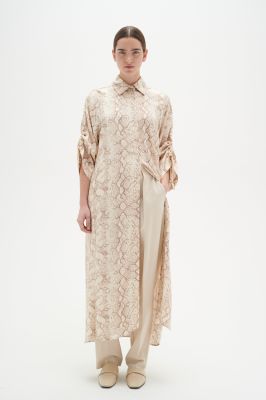 Inwear, Naisten Mekko, DWYN DRESS Beige Kuosi