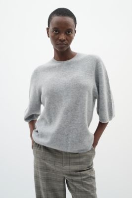 Inwear naisten neule, GAROIW MONIKA OVERSIZE TSHIRT Granite Melange