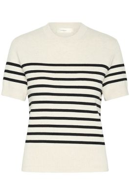 Inwear naisten neulepusero, WALLISIW PULLOVER Black Stripe
