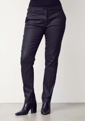 Isay naisten housut, ISAY COATED PANT Musta