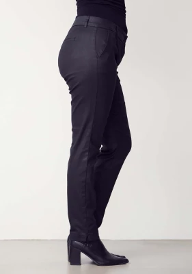 Isay naisten housut, ISAY COATED PANT Musta