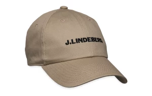 J.Lindeberg miesten lippis, ELIJAH COTTON LOGO CAP Beige