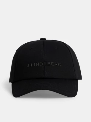 J.Lindeberg miesten lippis, ELIJAH COTTON LOGO CAP Musta