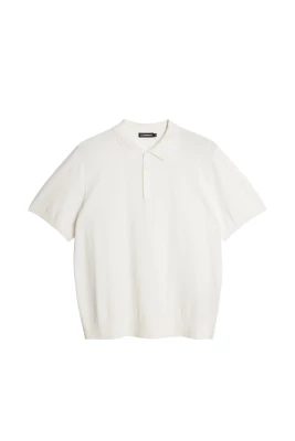 J.Lindeberg miesten pikeepaita, REYMOND SOLID STRIPE POLO Valkoinen