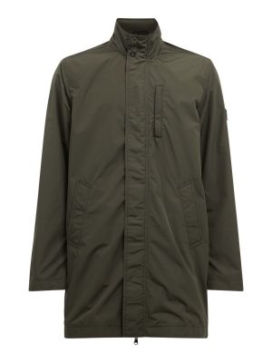 J.Lindeberg Miesten Parkatakki TERRY POLY COAT Armeijanvihreä