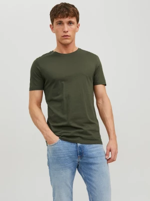 Jack and Jones JJEORGANIC BASIC TEE SS O-NECK Olive Night