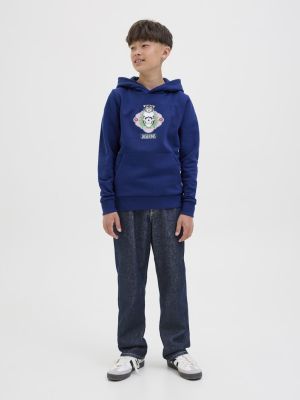 Jack and Jones junior farkut, JJICHRIS JJORIGINAL 492 JNR Sininen, Indigo