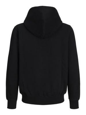 Jack and Jones junior huppari, JJEURBAN EDGE SWEAT HOOD NOOS JNR Musta