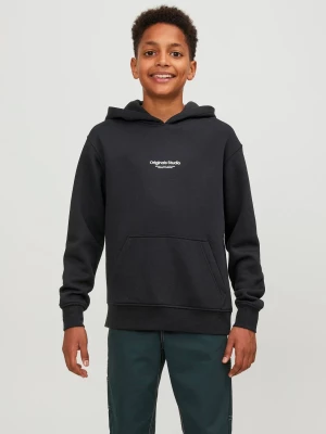 Jack and Jones junior huppari, JORVESTERBRO SWEAT HOOD Musta