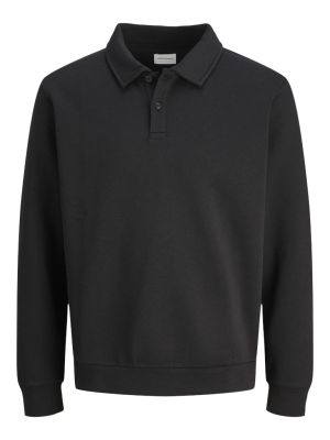 Jack and jones junior paita, JJEBRADLEY SWEAT POLO JNR Musta