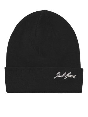 Jack and jones junior pipo, JACBURNABY BEANIE JNR Musta
