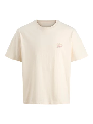 Jack and jones junior t-paita, JORMEADOWS GRAPHIC BACK TEE SS CRE JNR Luonnonvalkoinen
