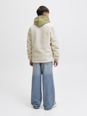 Jack and jones junior teddytakki, JJESOHO TEDDY JACKET JNR Beige