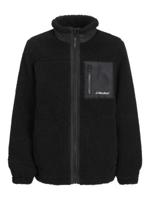 Jack and jones junior teddytakki, JJESOHO TEDDY JACKET JNR Musta
