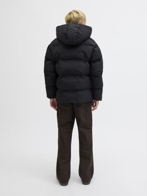 Jack and jones junior toppatakki, JJESOHO PUFFER HOOD JNR Musta