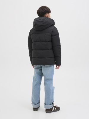 Jack and jones junior toppatakki, JJGLOBAL PUFFER JACKET JNR Musta