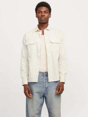 Jack and Jones miesten farkkupaita, JJETRAVIS SHIRT LS Moonbeam