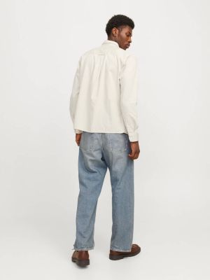 Jack and Jones miesten farkkupaita, JJETRAVIS SHIRT LS Moonbeam