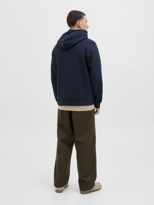 Jack and Jones miesten huppari, JJELOGO SWEAT HOOD 2 COL 25/26 Sky Captain