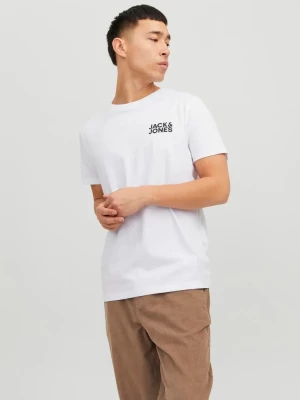 Jack and Jones Miesten T-Paita, JJECORP LOGO TEE SS O-NECK NOOS White