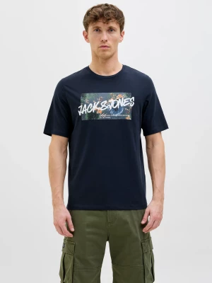 Jack and Jones miesten t-paita, JJHAWAII SHAPE TEE SS Sky Captain