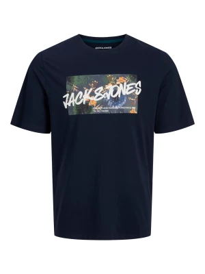 Jack and Jones miesten t-paita, JJHAWAII SHAPE TEE SS Sky Captain