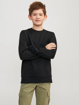 Jack & Jones Junior Lasten Collegepaita, JJEBRADLEY SWEAT CREW NOOS Musta