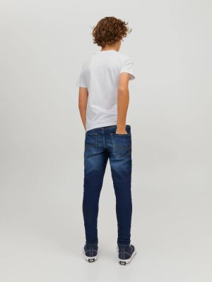 JACK&JONES JUNIOR t-paita, JJEORGANIC BASIC TEE SS O-NECK Valkoinen
