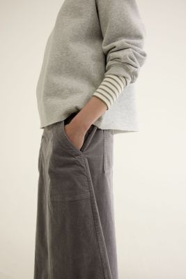 JcSophie naisten collegepusero, Kaffir sweater Vaaleanharmaa Melee