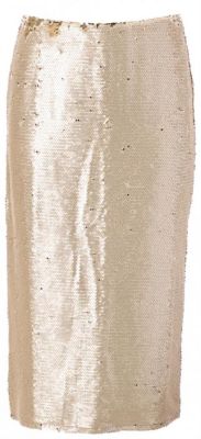JcSophie naisten hame, GIANNI SKIRT Kullankeltainen