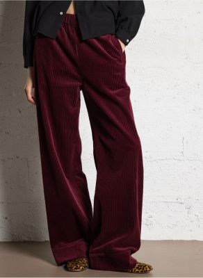 JcSophie naisten housut, JAMIE TROUSERS Viininpunainen