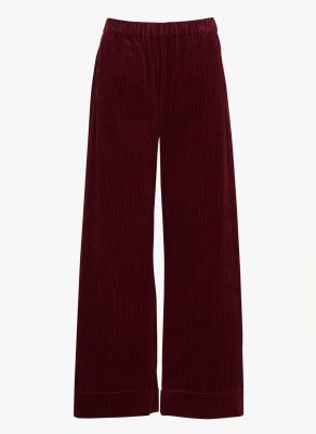 JcSophie naisten housut, JAMIE TROUSERS Viininpunainen