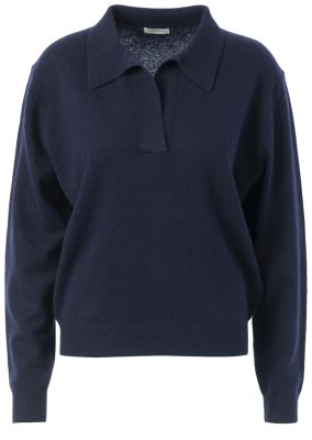 JcSophie naisten neulepusero, Kolkata sweater Tummansininen