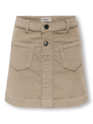 Kids Only lasten hame, KOGAMAZING GLOBAL HW CORD SKIRT Beige