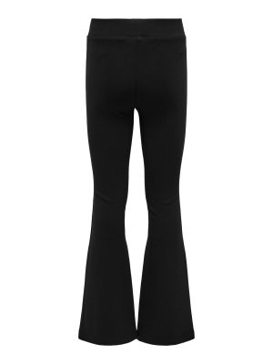 Kids Only lasten housut, KOG PAIGE FLARED SLIT PANT Musta