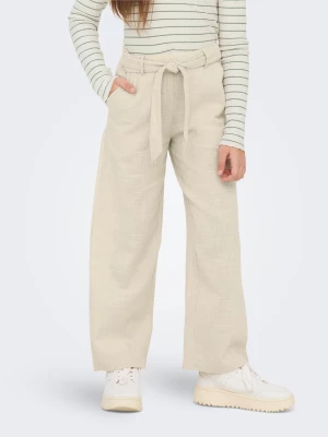 Kids Only lasten housut, KOGTIZANA COTTON LOOSE PANTS Beige