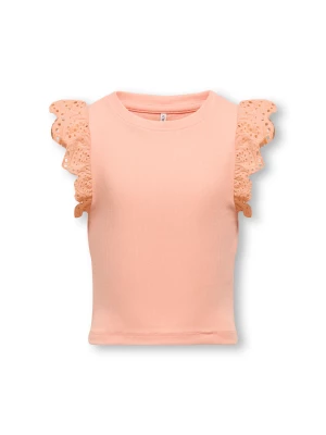 Kids Only lasten toppi, KOGDREA LIFE S/S TOP Persikka