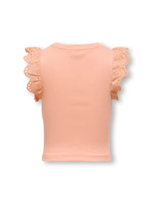 Kids Only lasten toppi, KOGDREA LIFE S/S TOP Persikka