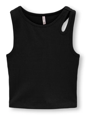 Kids Only lasten toppi, KOGNESSA LIFE S/L CUT OUT TOP Musta