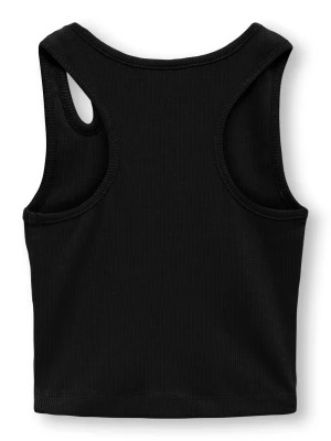 Kids Only lasten toppi, KOGNESSA LIFE S/L CUT OUT TOP Musta