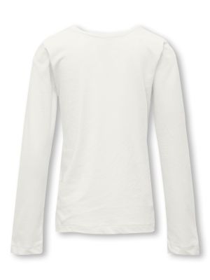 Kids Only paita, KOGNEW ONLY LS TEE Valkoinen