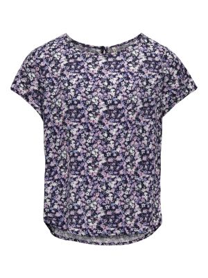 Kids Only t-paita, KOGSCARLETT SS TOP Kuosi Lila