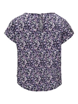 Kids Only t-paita, KOGSCARLETT SS TOP Kuosi Lila