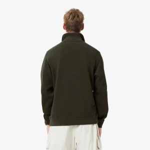 Lacoste Miesten Paita, K HIGH NECK ZIPPED MONOCHROME Armeijanvihreä