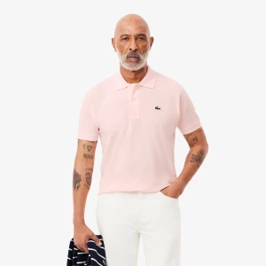Lacoste Miesten Pikeepaita, ORIGINAL L1212 POLO NOS Vaaleanpunainen
