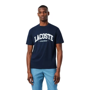Lacoste miesten t-paita, LACOSTE BIG LOGO Tummansininen