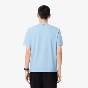 Lacoste miesten t-paita, LACOSTE BIG LOGO Vaaleansininen