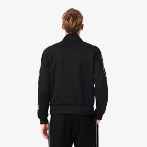 Lacoste miesten verkkatakki, PARIS PIQUE TRACK JACKET Musta