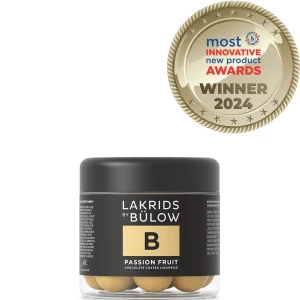 LAKRIDS BY BÜLOW lakritsi, SMALL B – PASSION FRUIT Ei Värikoodia
