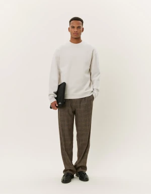 LES DEUX college, CREW SWEATSHIRT Vaaleanharmaa